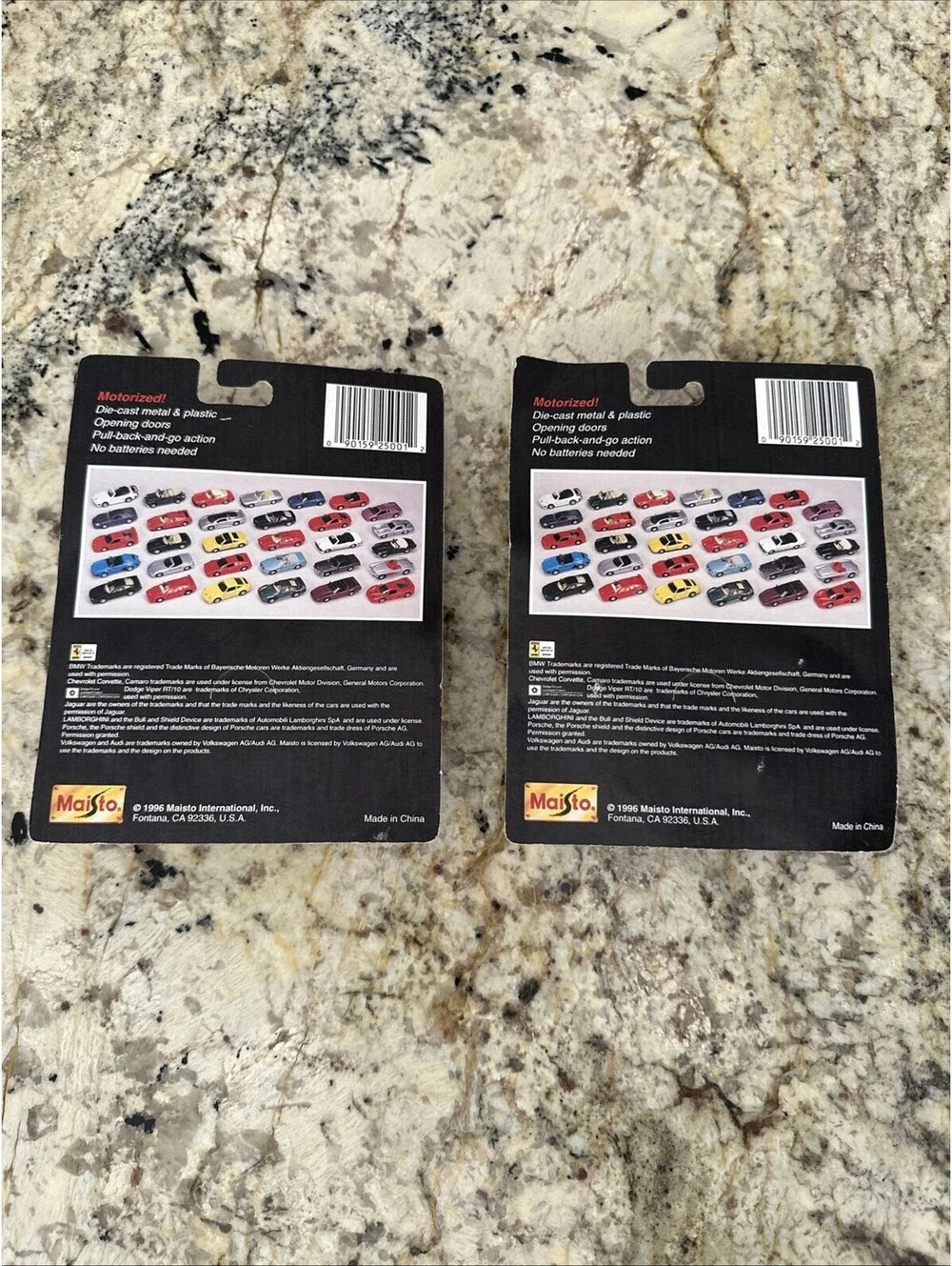 2x Maisto Power Racers A Ferrari & A Porsche NEW + FAST SHIPPING